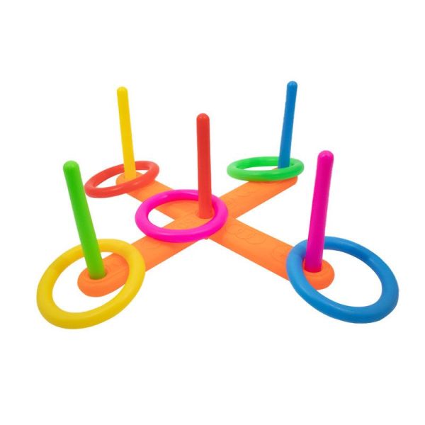 3-in-1 Sport Set Spiele, Ringstos, Ball fangen, Bowling