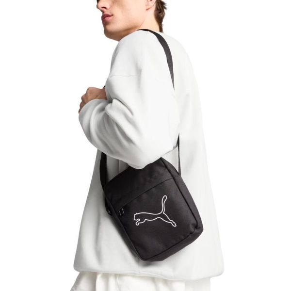Puma Plus Portable 091182 01 sáček, černá barva Puma Plus Portable 091182 01 sáček, černá barva