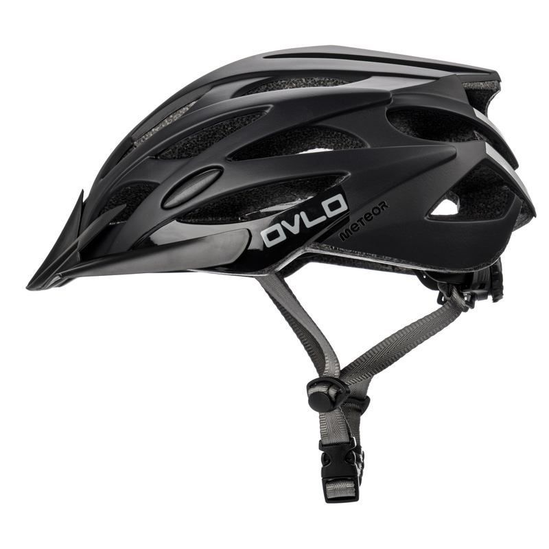 Meteor MA-2 Ovlo Fahrradhelm schwarz