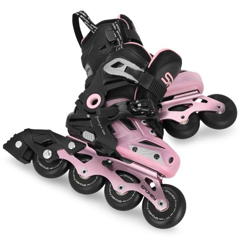 Inline brusle Spokey, Freespo Junior 944626, barva růžová