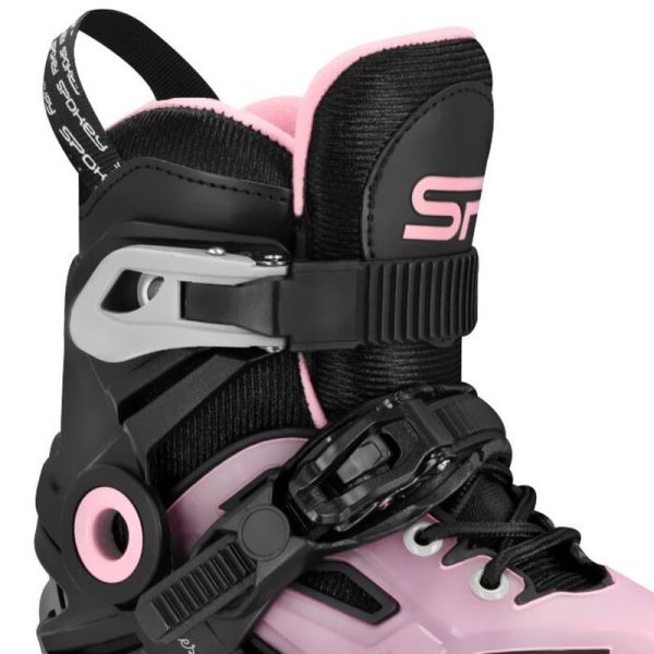Inline brusle Spokey, Freespo Junior 944626, barva růžová