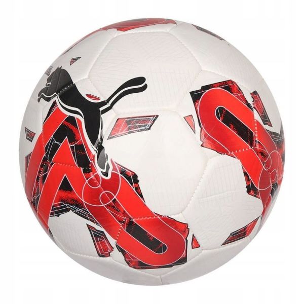 Fotbalový míč Puma Orbit6, velikost 4, červeno-bílá barva