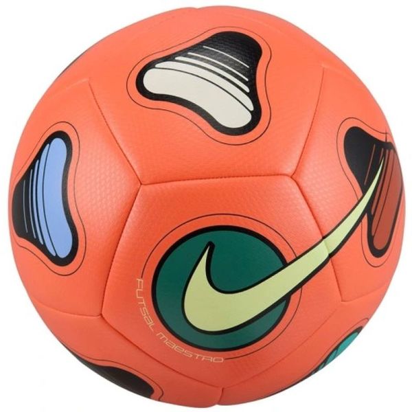 Sálový fotbal Nike Futsal Maestro, velikost 4, barva oranžovo-žluto-zelená Sálový fotbal Nike Futsal Maestro, velikost 4, barva oranžovo-žluto-zelená