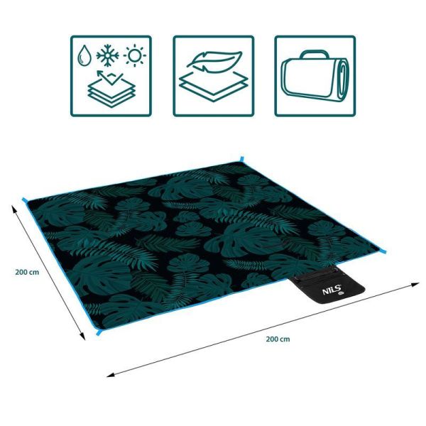 NILS Picknick-Decke NC2222, 200 x 200 cm