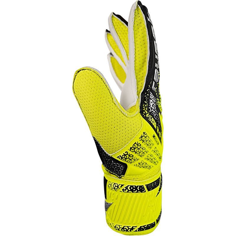 Reusch Attrakt Solid Junior Torwarthandschuhe, Farbe selektiv-schwarz