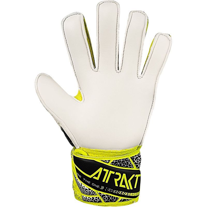 Reusch Attrakt Solid Junior Torwarthandschuhe, Farbe selektiv-schwarz