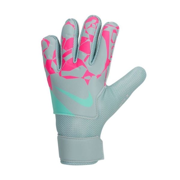 Brankářské rukavice Nike GK Match Jr, mátově růžová barva