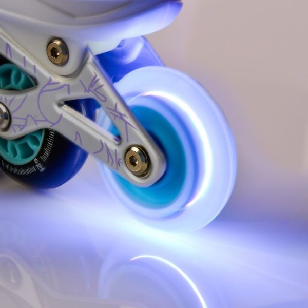 Meteor Blueberry Rollschuhe, 4 in 1