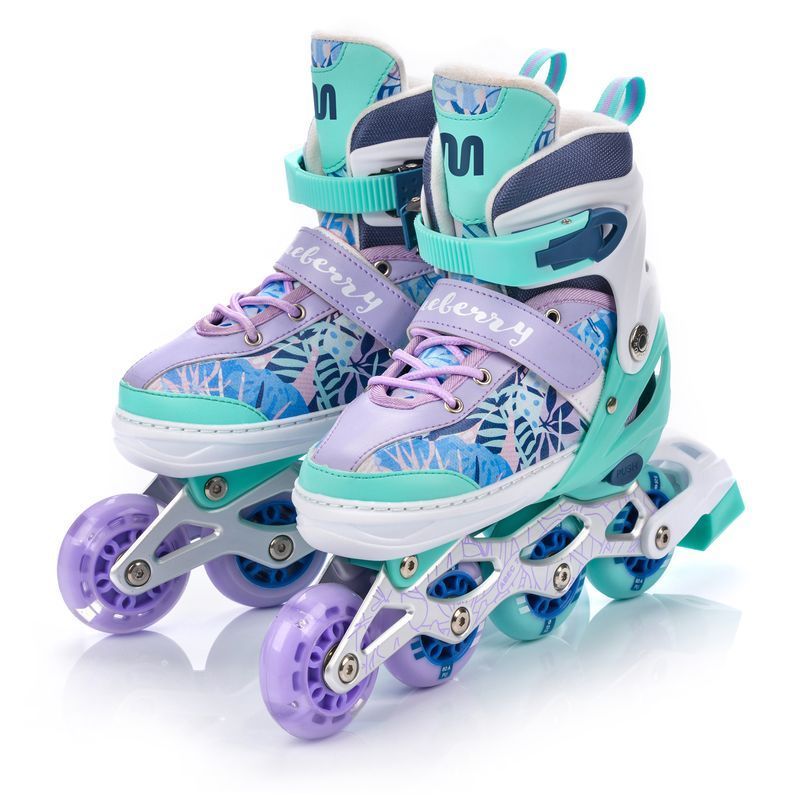 Meteor Blueberry Rollschuhe, 4 in 1