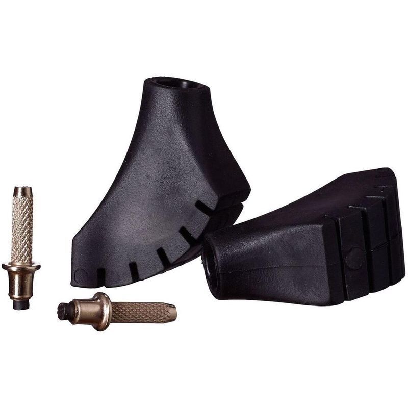 Set mit Spitzen und Speerspitzen für Nordic-Walking-Stöcke