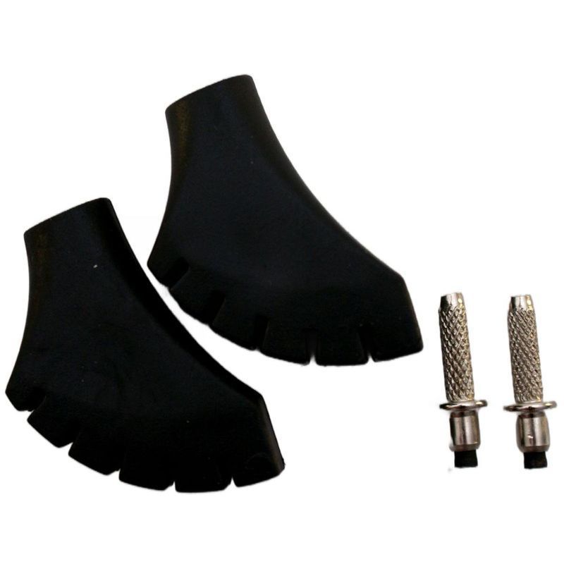 Set mit Spitzen und Speerspitzen für Nordic-Walking-Stöcke