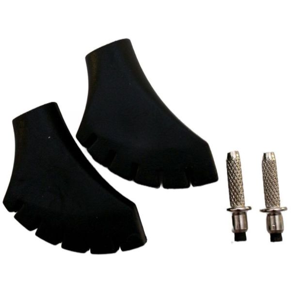 Set mit Spitzen und Speerspitzen für Nordic-Walking-Stöcke