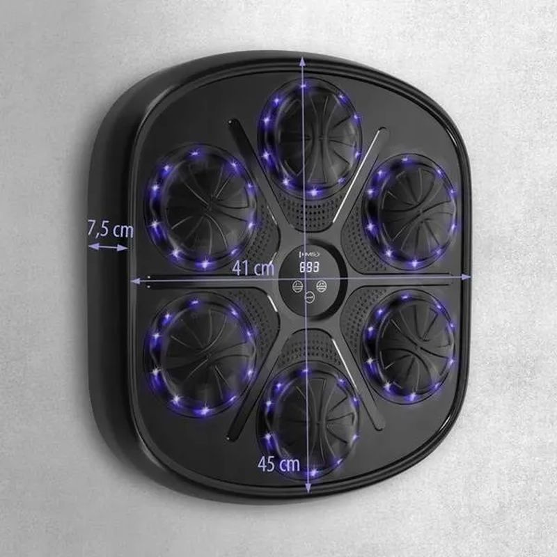 Nils TB03 elektronisches Boxschild mit Handschuhen,