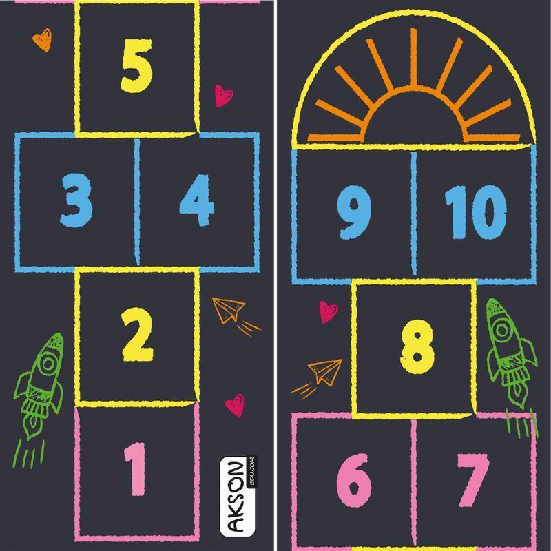 Akson Klassenzimmer Spielmatte, 50x190