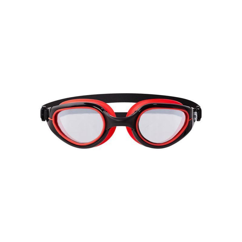 NILS Aqua Schwimmbrille, NQG480MAF, Farbe schwarz-rot