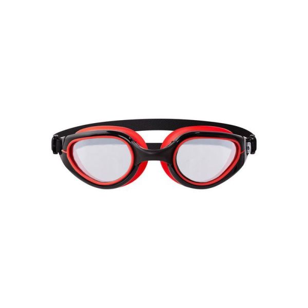 NILS Aqua Schwimmbrille, NQG480MAF, Farbe schwarz-rot