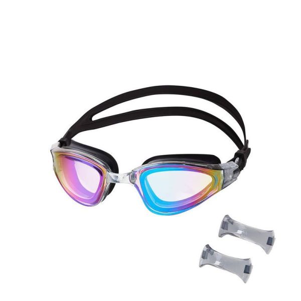 NILS Aqua Schwimmbrille, NQG180MAF, Farbe schwarz