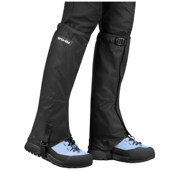 Turistické chrániče Spokey, Tracky Stuptuts, černá barva