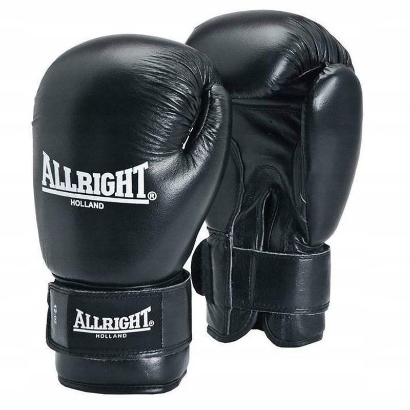 Boxerské rukavice Allright černé barvy