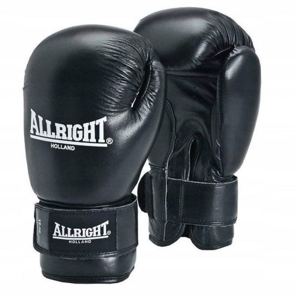 Boxerské rukavice Allright černé barvy