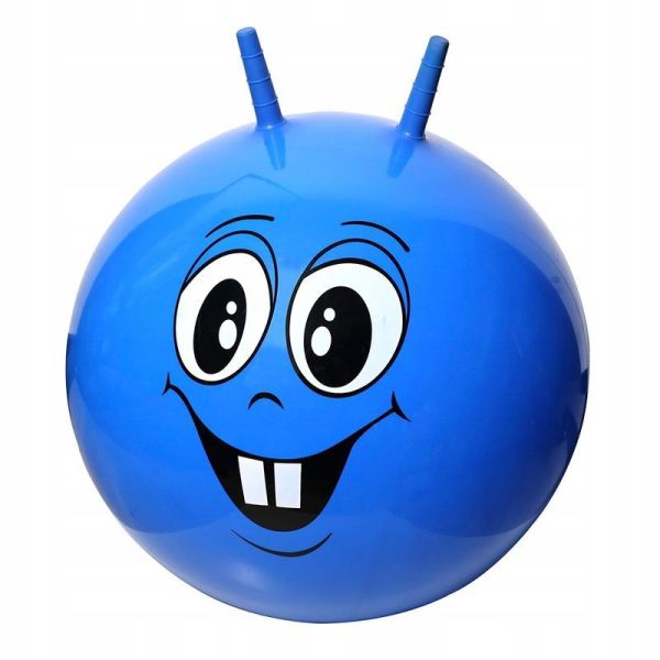 Sprungball 45 cm, Farbe blau
