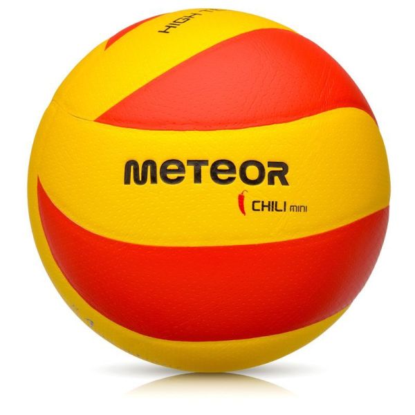 Volejbalový míč Meteorr Chili PU, velikost 4, barva žlutočervená Volejbalový míč Meteorr Chili PU, velikost 4, barva žlutočervená