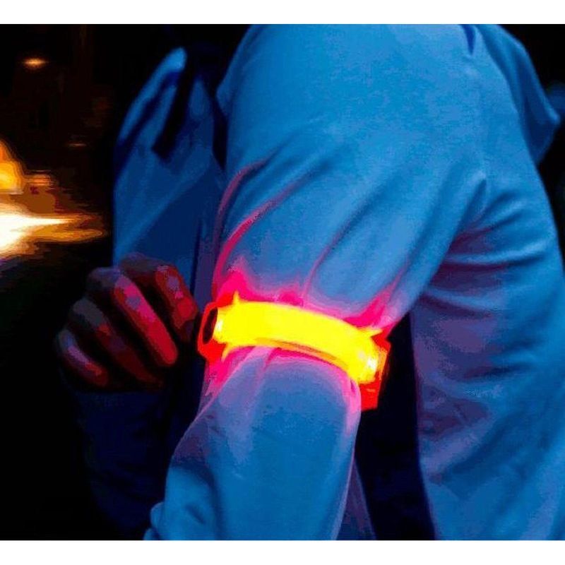 XQMAX reflektierende led armband für arm und bein