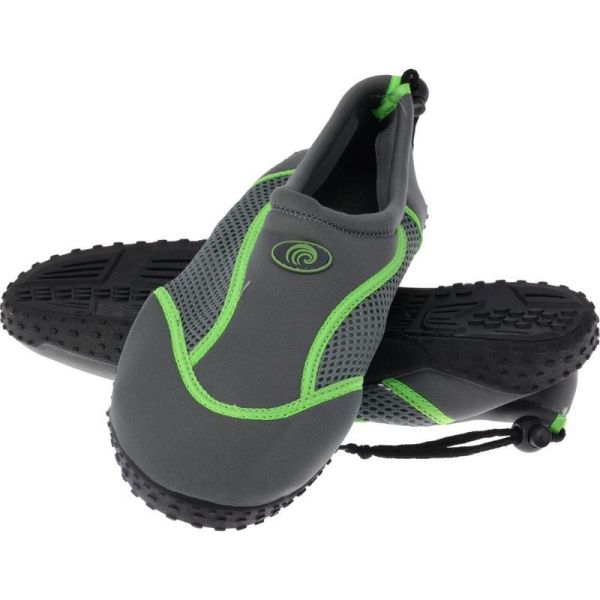 Wasserschuhe für Männer, Farbe grau-rot