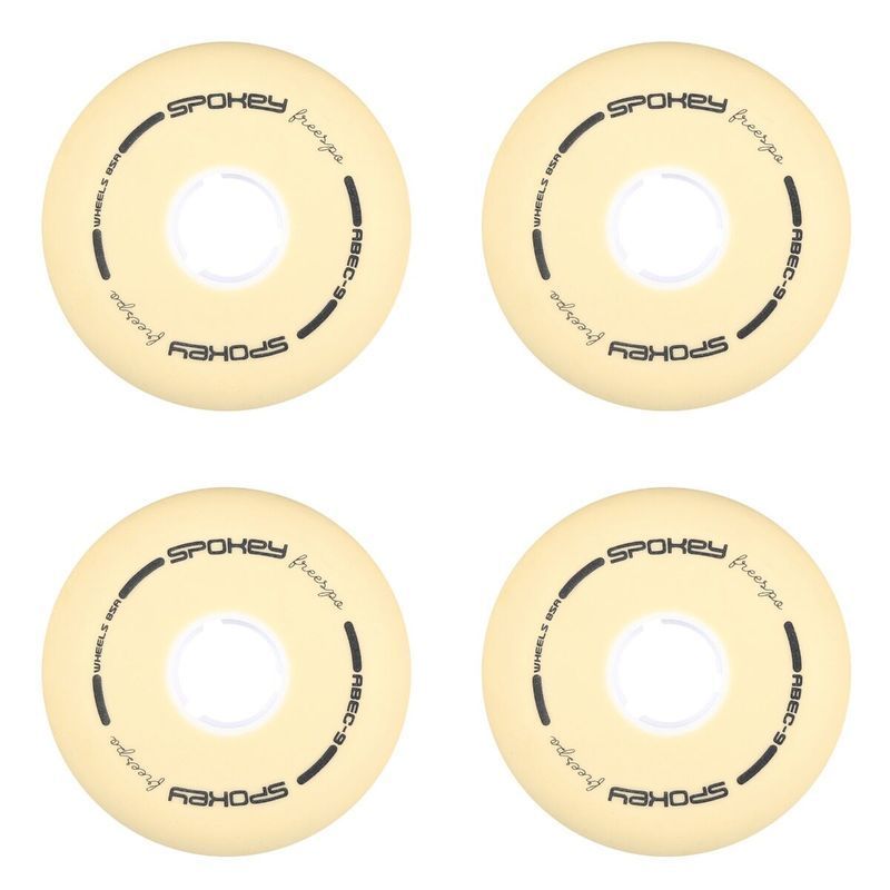 Kolečka FREESPO pro kolečkové brusle Spokey, 80 mm, 929618