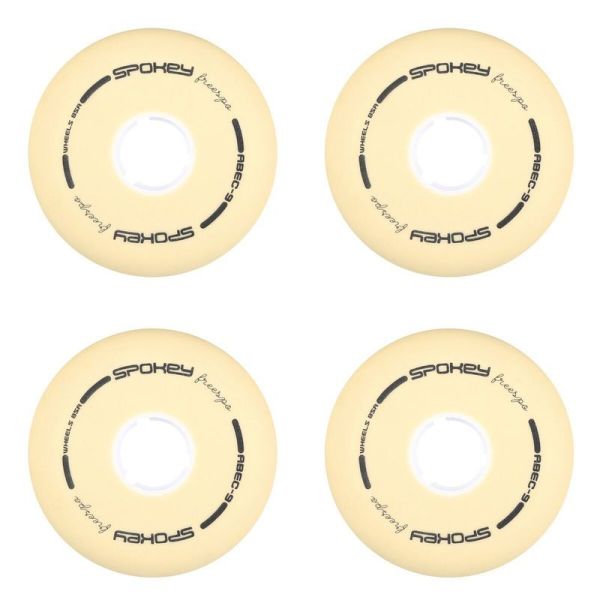 Kolečka FREESPO pro kolečkové brusle Spokey, 80 mm, 929618