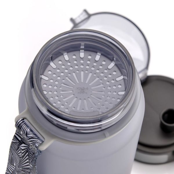 Sportovní láhev Meteor 500 ml šedá