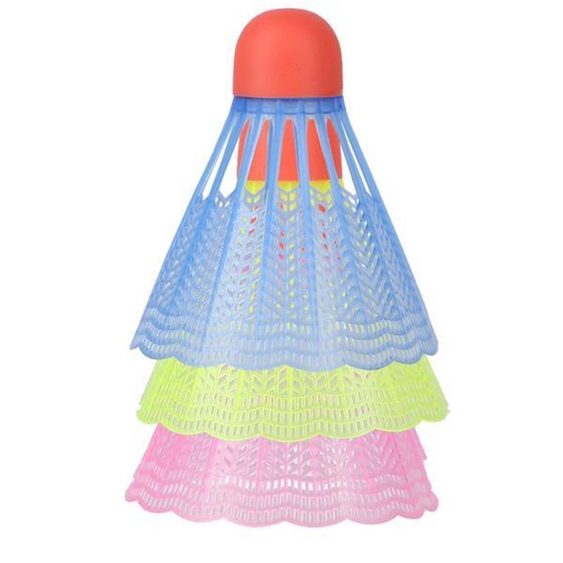 Badminton-Federball NILS NBL6013, Nylon-Farbmix