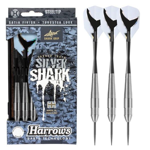 Šipky Harrows Silver Shark Blade, 23 g Šipky Harrows Silver Shark Blade, 23 g