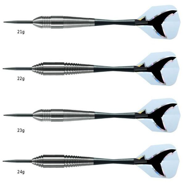 Eggen Silber Hai Klinge Darts, 21g