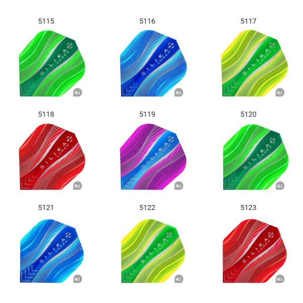 Satz Eggen Silika-Pfeile HF5121