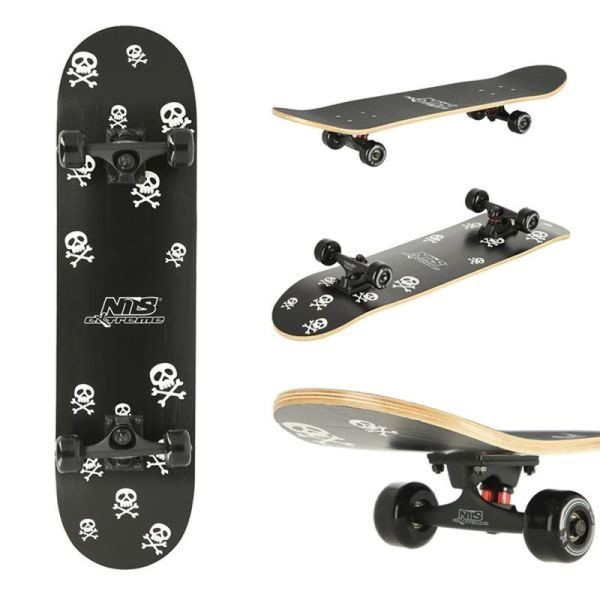 Nils Extreme Skateboard, CR3 108SA Totenköpfe