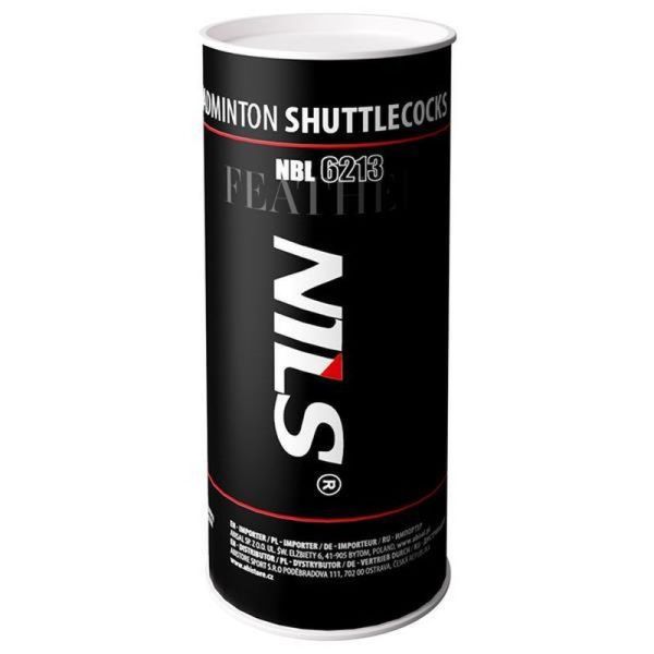 NILS Badminton-Federball NBL6213, federleichte Mischfarben