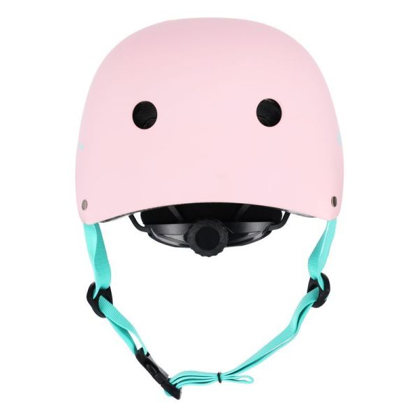 Nils Extreme MTW001-1 Fahrradhelm, Größe M, rosa und Meeresfarbe