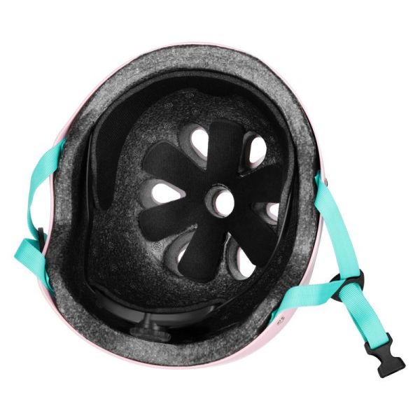 Nils Extreme MTW001-1 Fahrradhelm, Größe M, rosa und Meeresfarbe