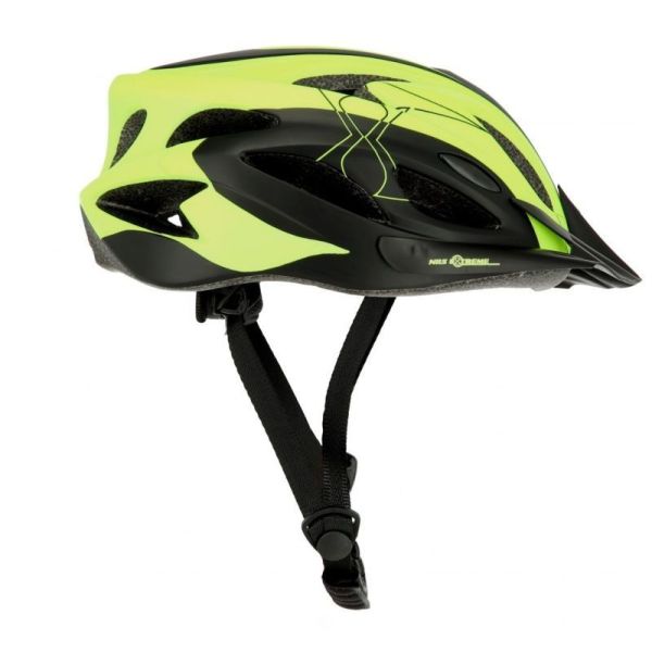 Nils Extreme MTW291 Helm, Größe L, schwarz und gelb