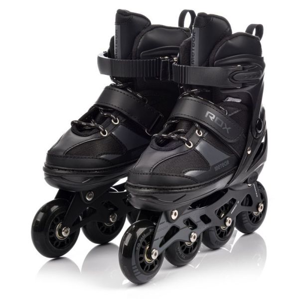 Meteor Rox S Rollerskates schwarz