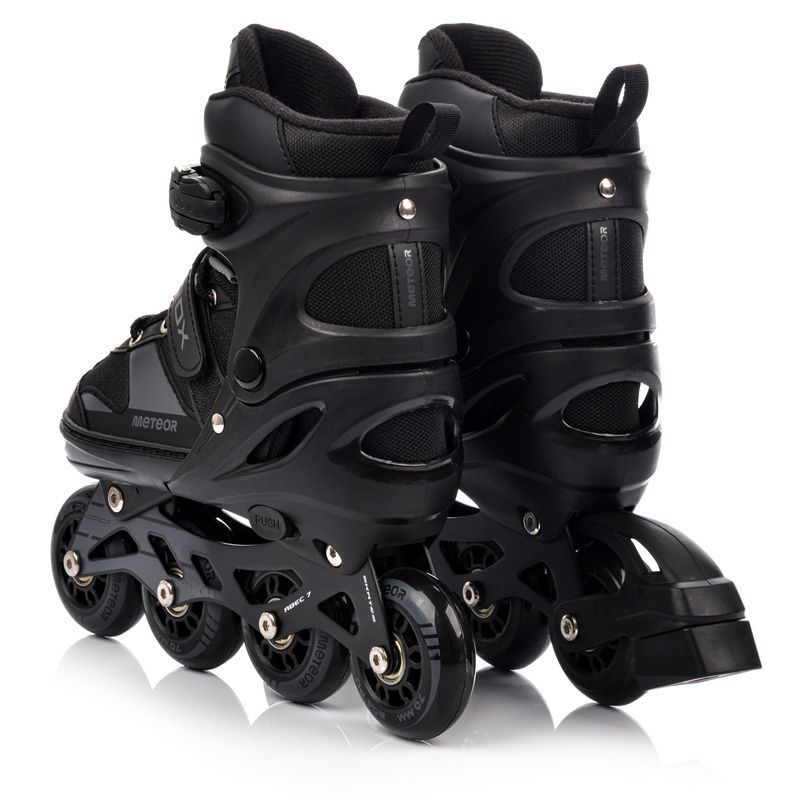 Meteor Rox S Rollerskates schwarz