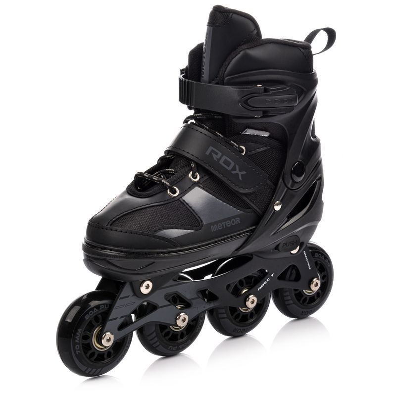 Meteor Rox S Rollerskates schwarz