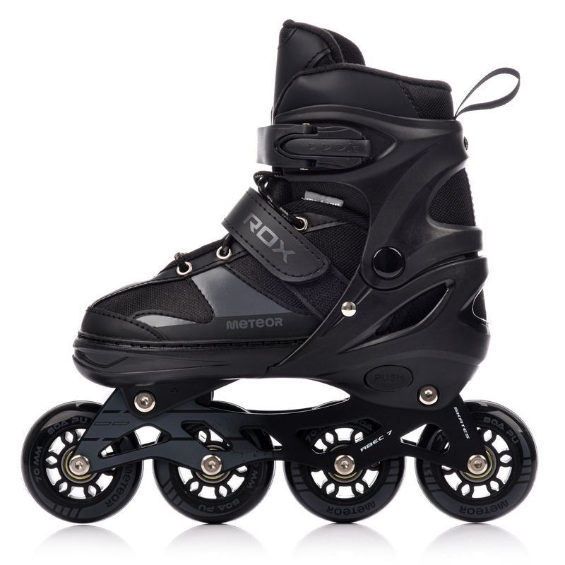 Meteor Rox S Rollerskates schwarz