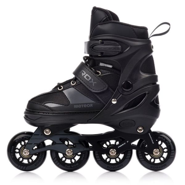 Meteor Rox S Rollerskates schwarz