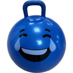 Enero Toys Hüpfball 45 cm, Farbe blau