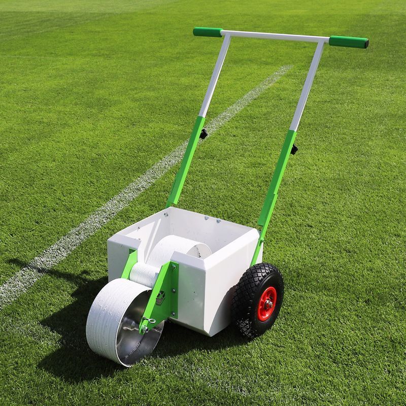 Pitchline-Lackierwagen mit Rollensystem