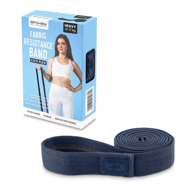 Spoky tréninková guma 945965, odolnost 12-17 kg, tmavě modrá barva