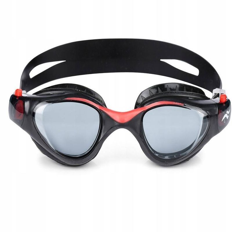Aqua Speed Maori Schwimmbrille, schwarz und rot