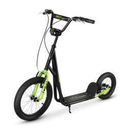 Scooter mit gepumpten Rädern, WH10201, NILS EXTREME, Farbe schwarz-grün
